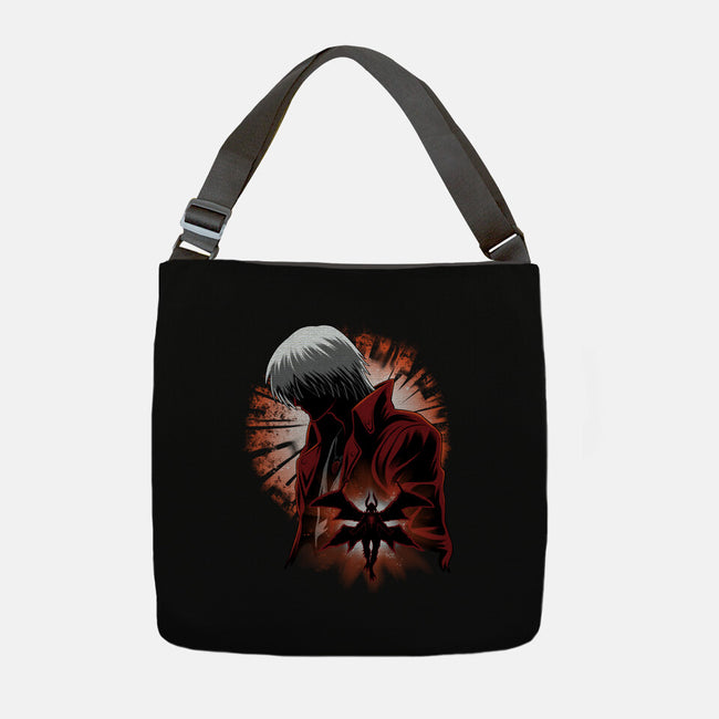 Demon Angel-None-Adjustable Tote-Bag-rmatix