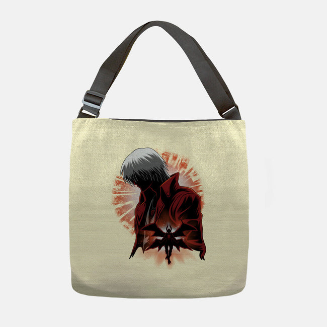 Demon Angel-None-Adjustable Tote-Bag-rmatix
