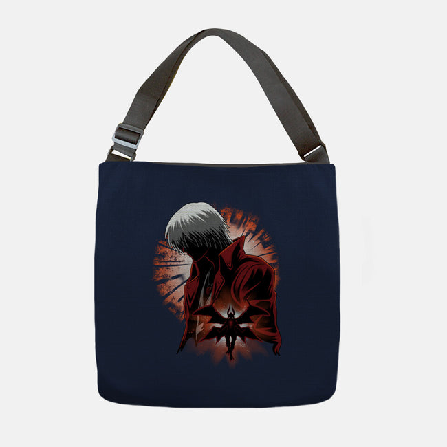 Demon Angel-None-Adjustable Tote-Bag-rmatix