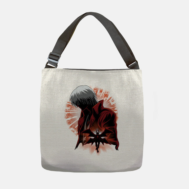 Demon Angel-None-Adjustable Tote-Bag-rmatix