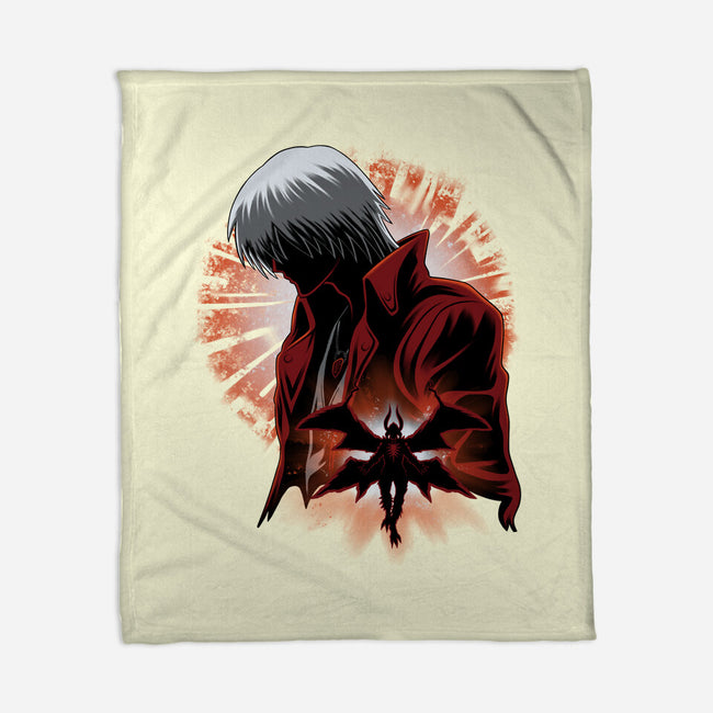 Demon Angel-None-Fleece-Blanket-rmatix