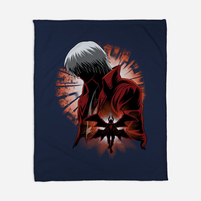Demon Angel-None-Fleece-Blanket-rmatix