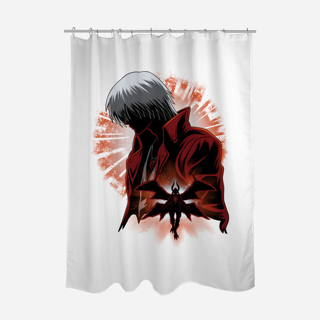 Demon Angel-None-Polyester-Shower Curtain-rmatix