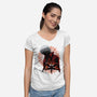 Demon Angel-Womens-V-Neck-Tee-rmatix
