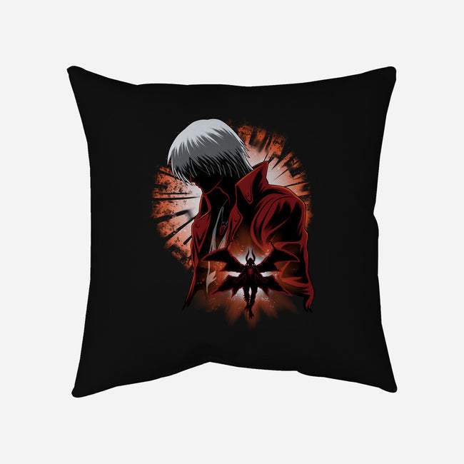 Demon Angel-None-Removable Cover w Insert-Throw Pillow-rmatix