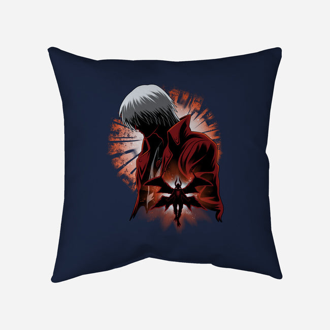 Demon Angel-None-Removable Cover w Insert-Throw Pillow-rmatix