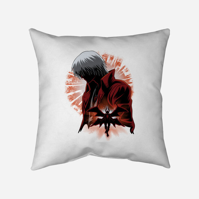 Demon Angel-None-Removable Cover w Insert-Throw Pillow-rmatix
