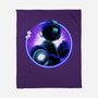 Blue Metal Hero-None-Fleece-Blanket-rmatix