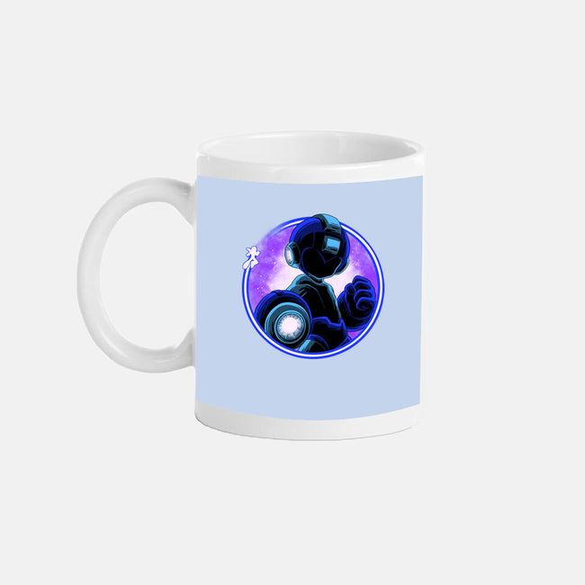 Blue Metal Hero-None-Mug-Drinkware-rmatix