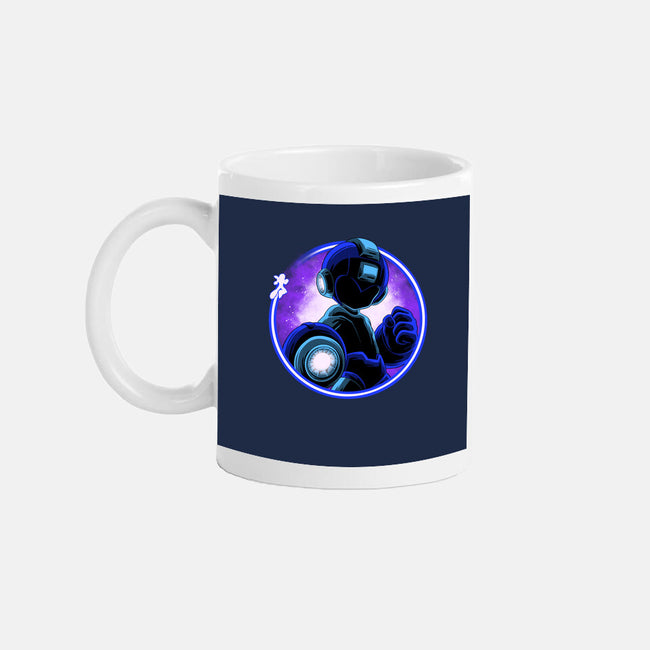 Blue Metal Hero-None-Mug-Drinkware-rmatix