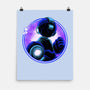 Blue Metal Hero-None-Matte-Poster-rmatix