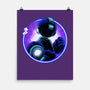 Blue Metal Hero-None-Matte-Poster-rmatix