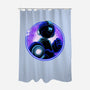 Blue Metal Hero-None-Polyester-Shower Curtain-rmatix