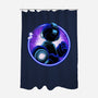 Blue Metal Hero-None-Polyester-Shower Curtain-rmatix