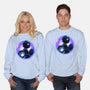 Blue Metal Hero-Unisex-Crew Neck-Sweatshirt-rmatix