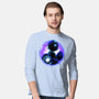 Blue Metal Hero-Mens-Long Sleeved-Tee-rmatix