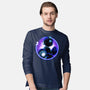 Blue Metal Hero-Mens-Long Sleeved-Tee-rmatix