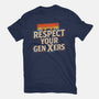 Respect Your Gen Xers-Womens-Fitted-Tee-Boggs Nicolas
