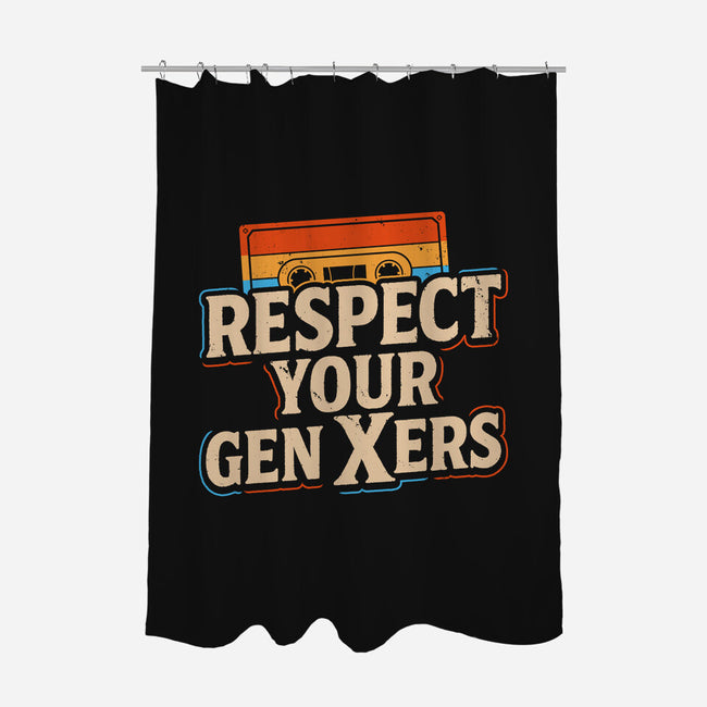 Respect Your Gen Xers-None-Polyester-Shower Curtain-Boggs Nicolas