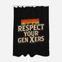 Respect Your Gen Xers-None-Polyester-Shower Curtain-Boggs Nicolas