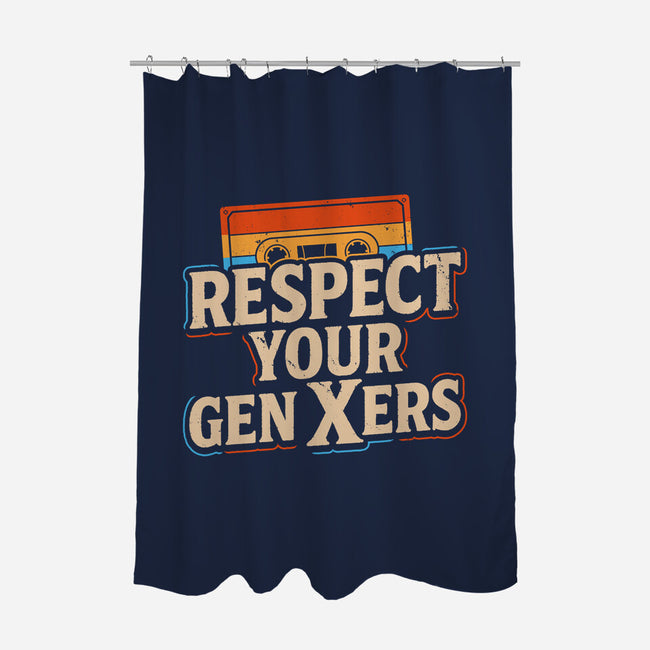 Respect Your Gen Xers-None-Polyester-Shower Curtain-Boggs Nicolas