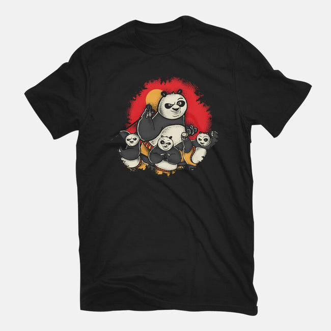 The Silly Panda-Womens-Fitted-Tee-turborat14