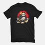 The Silly Panda-Womens-Fitted-Tee-turborat14