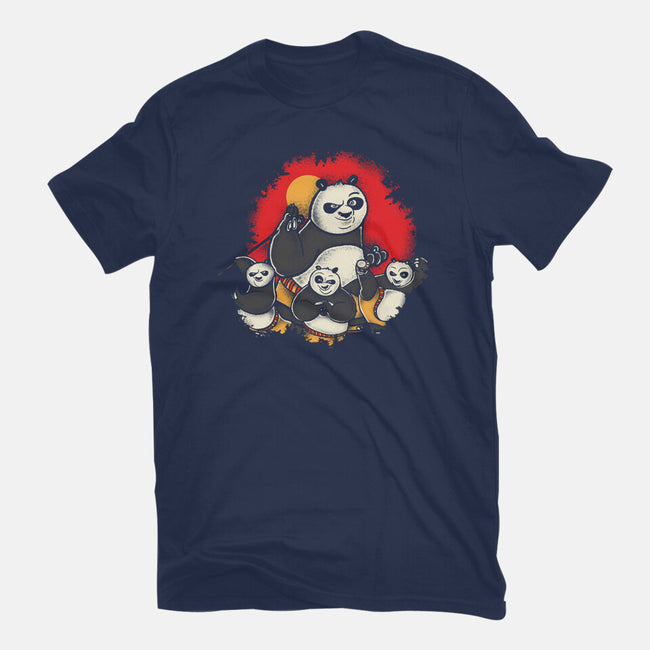 The Silly Panda-Womens-Fitted-Tee-turborat14