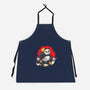 The Silly Panda-Unisex-Kitchen-Apron-turborat14