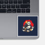 The Silly Panda-None-Glossy-Sticker-turborat14