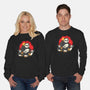 The Silly Panda-Unisex-Crew Neck-Sweatshirt-turborat14