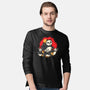 The Silly Panda-Mens-Long Sleeved-Tee-turborat14