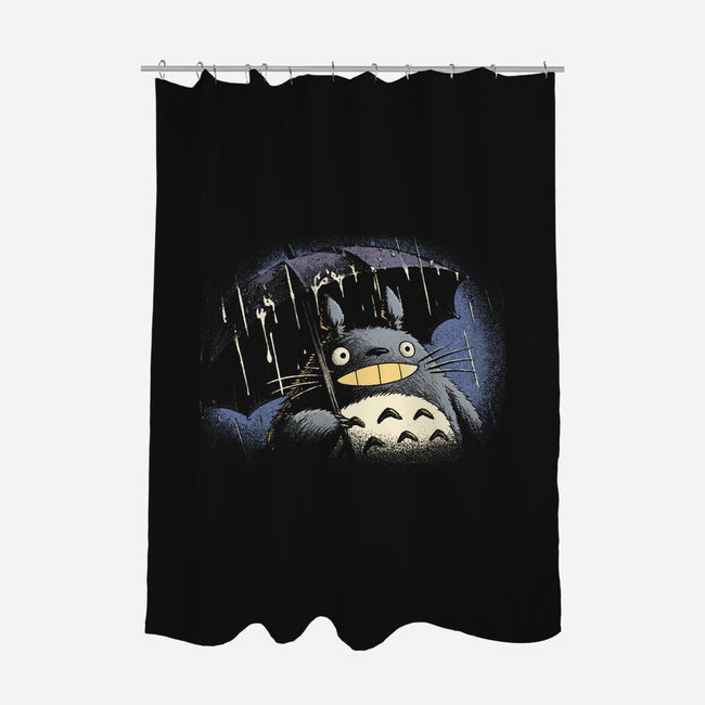 Rainy Day Guardian-None-Polyester-Shower Curtain-Popnotic