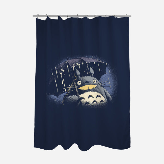 Rainy Day Guardian-None-Polyester-Shower Curtain-Popnotic