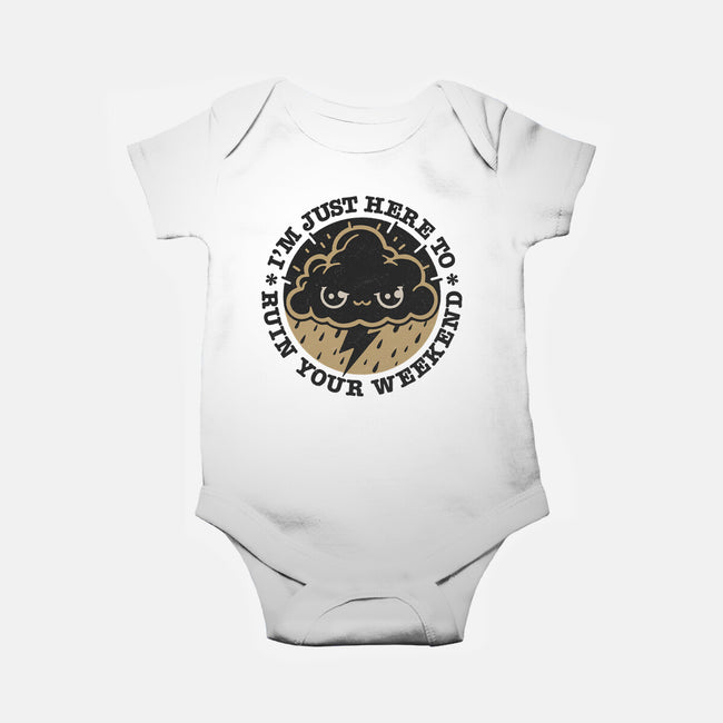 Weekend Ruiner-Baby-Basic-Onesie-Popnotic