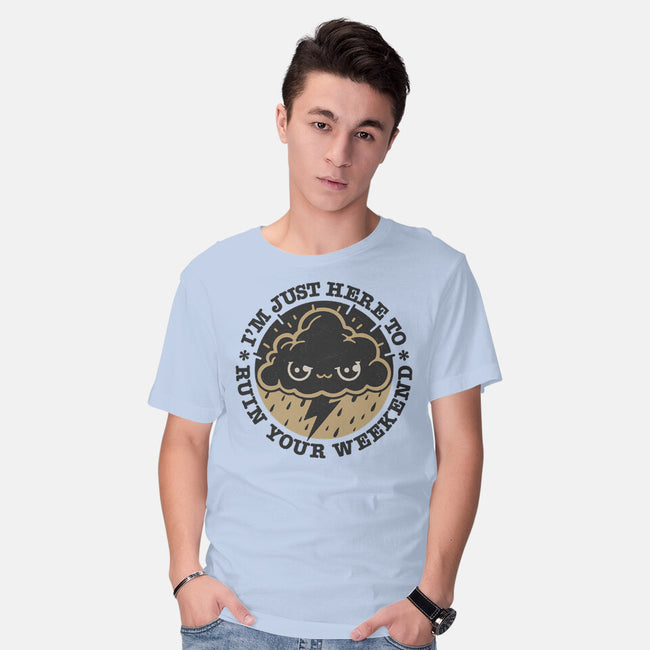 Weekend Ruiner-Mens-Basic-Tee-Popnotic