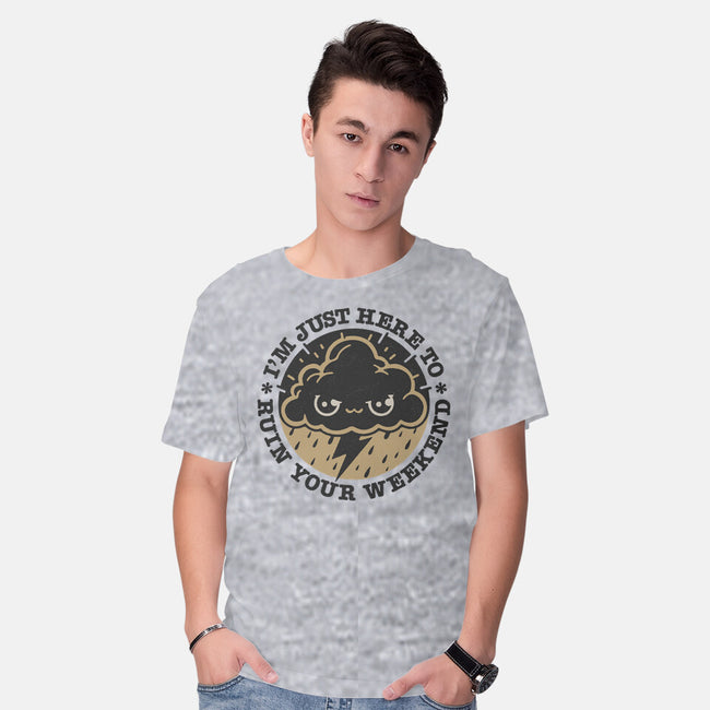 Weekend Ruiner-Mens-Basic-Tee-Popnotic