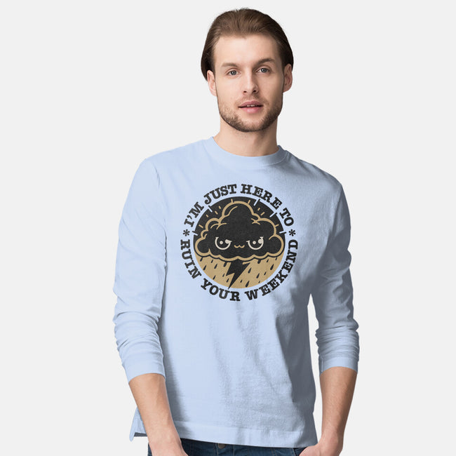 Weekend Ruiner-Mens-Long Sleeved-Tee-Popnotic