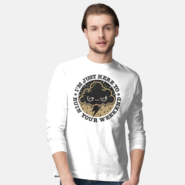 Weekend Ruiner-Mens-Long Sleeved-Tee-Popnotic
