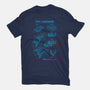 Ultimate Weapon Blueprint-Womens-Fitted-Tee-rocketman_art