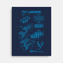 Ultimate Weapon Blueprint-None-Stretched-Canvas-rocketman_art