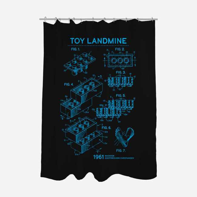 Ultimate Weapon Blueprint-None-Polyester-Shower Curtain-rocketman_art