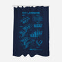 Ultimate Weapon Blueprint-None-Polyester-Shower Curtain-rocketman_art