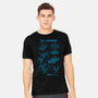 Ultimate Weapon Blueprint-Mens-Heavyweight-Tee-rocketman_art