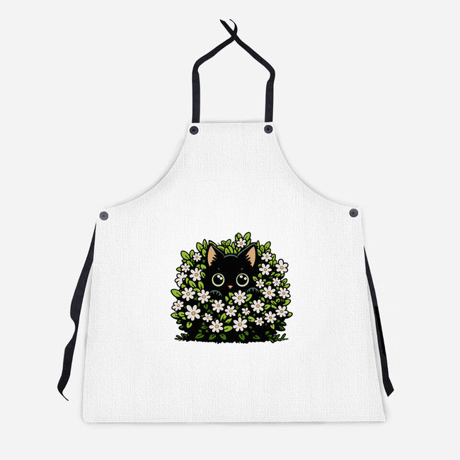 Spring Hide And Seek-Unisex-Kitchen-Apron-Popnotic