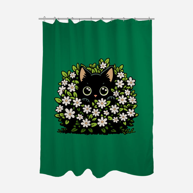 Spring Hide And Seek-None-Polyester-Shower Curtain-Popnotic