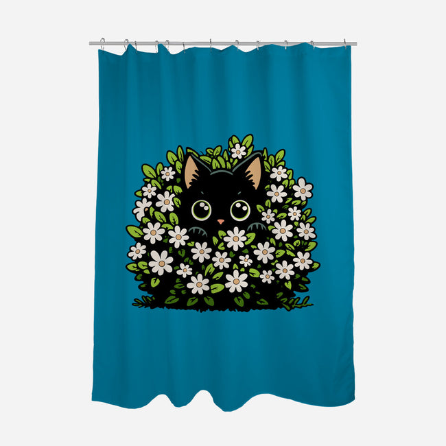Spring Hide And Seek-None-Polyester-Shower Curtain-Popnotic