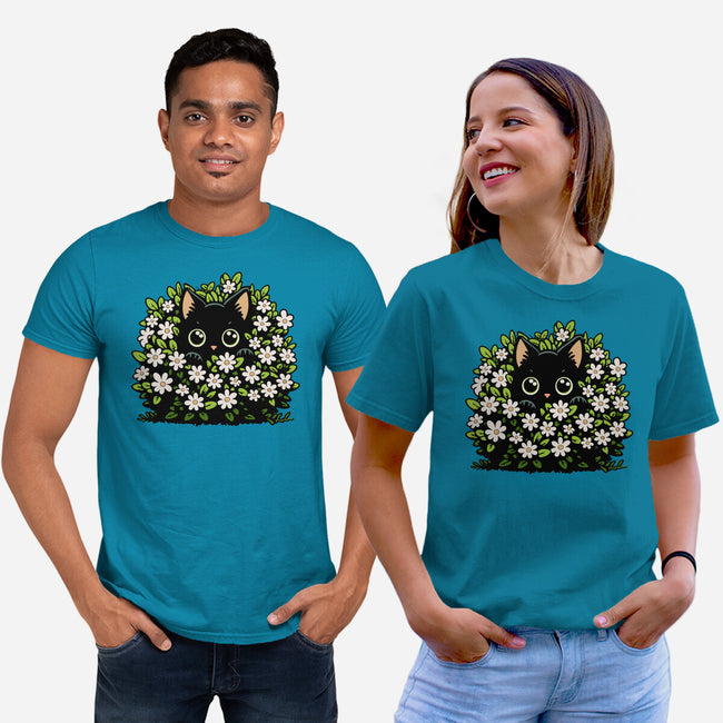 Spring Hide And Seek-Unisex-Basic-Tee-Popnotic