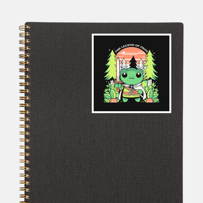 The Legendo Of The Frog-None-Glossy-Sticker-Eoli Studio
