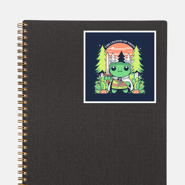 The Legendo Of The Frog-None-Glossy-Sticker-Eoli Studio